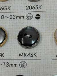 MR4SK 优雅的两孔塑胶纽扣纽扣 Osaka Plastic Industries（DAIYA BUTTON） 更多图片