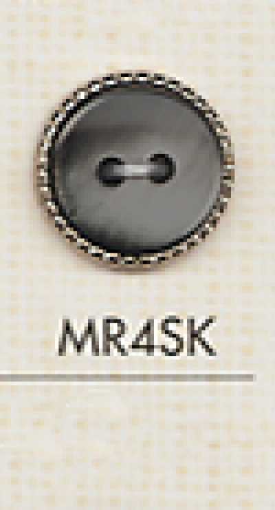 MR4SK 优雅 衬衫用 双孔 塑胶纽扣