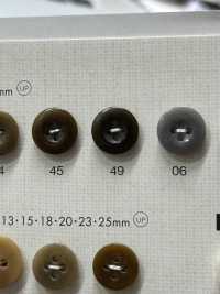 MY112 简单优雅的 4 孔聚酯纤维纽扣，适用于衬衫和衬衫 Osaka Plastic Industries（DAIYA BUTTON） 更多图片