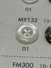 MY132 DAIYA BUTTONS纽扣聚酯纤维仿贝壳 Osaka Plastic Industries（DAIYA BUTTON） 更多图片