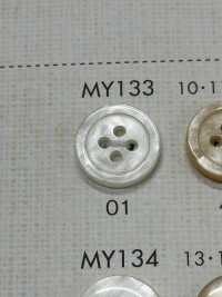 MY133 DAIYA BUTTONS纽扣聚酯纤维仿贝壳 Osaka Plastic Industries（DAIYA BUTTON） 更多图片