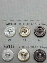 MY133 DAIYA BUTTONS纽扣聚酯纤维仿贝壳 Osaka Plastic Industries（DAIYA BUTTON） 更多图片