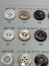 MY134 DAIYA BUTTONS纽扣聚酯纤维仿贝壳 Osaka Plastic Industries（DAIYA BUTTON） 更多图片