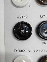 MY149 聚酯纤维树脂镶边四孔纽扣 Osaka Plastic Industries（DAIYA BUTTON） 更多图片