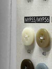 MYP56 简约磨砂4孔纽扣 Osaka Plastic Industries（DAIYA BUTTON） 更多图片