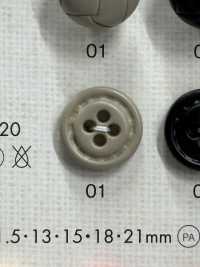 NC1030 真皮类塑料4孔尼龙纽扣 Osaka Plastic Industries（DAIYA BUTTON） 更多图片