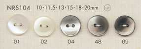 NRS104 DAIYA BUTTONS 仿贝壳聚酯纤维纽扣