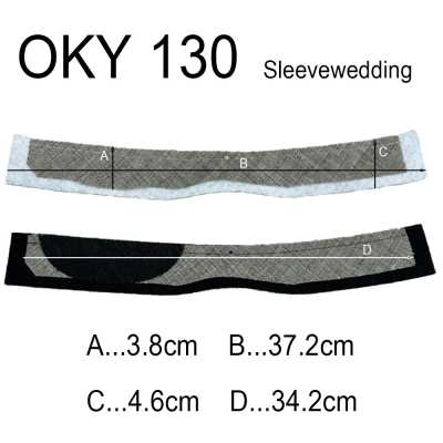 OKY130 男士 夹克用 袖棉条