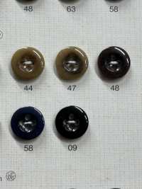 OP163 优雅水牛风格 4 孔聚酯纤维纽扣 Osaka Plastic Industries（DAIYA BUTTON） 更多图片