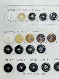 OP179 聚酯纤维树脂四孔纽扣 Osaka Plastic Industries（DAIYA BUTTON） 更多图片