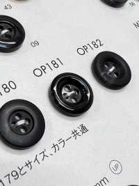 OP181 聚酯纤维树脂四孔纽扣 更多图片