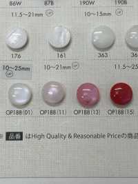 OP188 聚酯纤维纽扣 Osaka Plastic Industries（DAIYA BUTTON） 更多图片