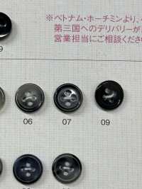 OP70 优雅的玳瑁风格 4 孔聚酯纤维纽扣 Osaka Plastic Industries（DAIYA BUTTON） 更多图片