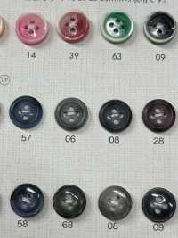 OP81 彩色玳瑁色 4 孔聚酯纤维纽扣 Osaka Plastic Industries（DAIYA BUTTON） 更多图片