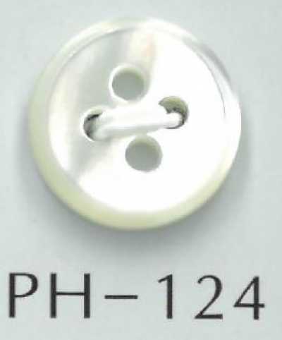 PH124 4孔贝壳纽扣