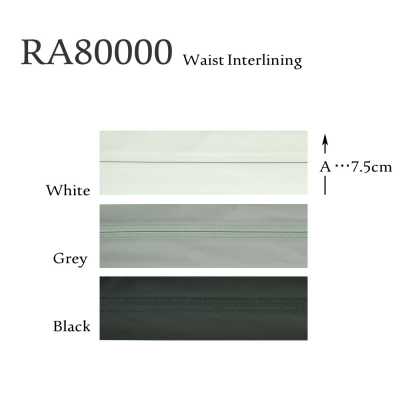 RA80000 使用T/C口袋里料的拉舍尔裤腰里衬