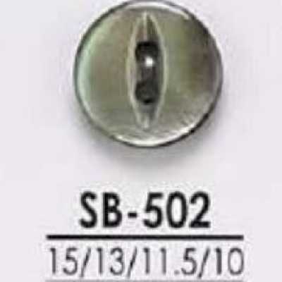 SB502 黑蝶贝制 明孔两孔纽扣