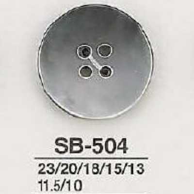 SB504 黑蝶贝制四孔纽扣