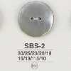 SBS2 黑蝶贝制 正面双孔纽扣