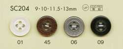 SC204 DAIYA BUTTONS 耐冲击HYPER DURABLE系列 仿贝壳聚酯纤维纽扣