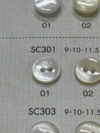 SC301 DAIYA BUTTONS纽扣聚酯纤维仿贝壳 Osaka Plastic Industries（DAIYA BUTTON） 更多图片
