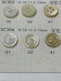 SC304 DAIYA BUTTONS纽扣聚酯纤维仿贝壳 Osaka Plastic Industries（DAIYA BUTTON） 更多图片