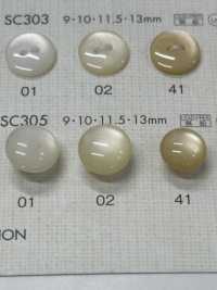 SC305 DAIYA BUTTONS纽扣聚酯纤维仿贝壳 Osaka Plastic Industries（DAIYA BUTTON） 更多图片