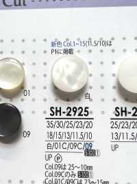 SH2925 用于衬衫、马球衫和轻便服装的珍珠状纽扣 爱丽丝纽扣 更多图片