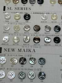 SLS110 DAIYA BUTTONS纽扣聚酯纤维仿贝壳 Osaka Plastic Industries（DAIYA BUTTON） 更多图片
