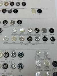 SLW8 DAIYA BUTTONS纽扣聚酯纤维仿贝壳 Osaka Plastic Industries（DAIYA BUTTON） 更多图片