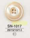 SN1017 高濑贝壳制 四孔纽扣