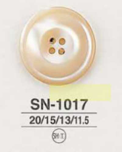 SN1017 高濑贝壳制 四孔纽扣