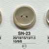 SN23 天然材料 高濑贝制 2孔有光泽纽扣