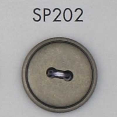 SP202 ABS树脂制 电镀纽扣