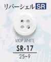 SR17 天然贝壳纽扣-里弗贝壳-