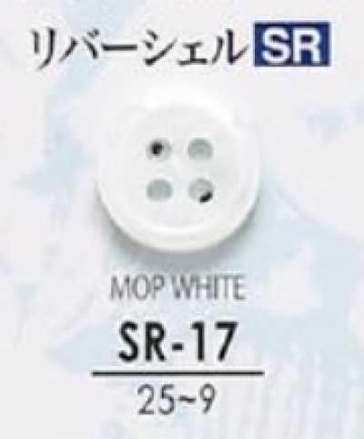 SR17 天然贝壳纽扣-里弗贝壳-