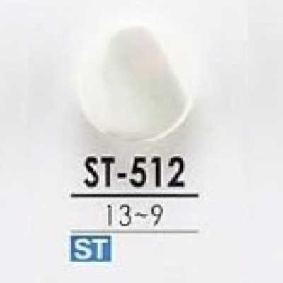 ST512 高濑贝制 方形有柄纽扣