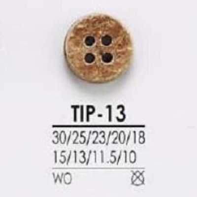 TIP13 木制表面开孔四孔纽扣