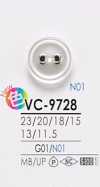 VC9728 染色用 双孔 气眼扣纽扣