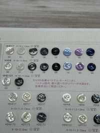 VHD8 DAIYA BUTTONS 防震超耐用""系列仿贝壳聚酯纤维纽扣" 大阪纽扣（DAIYA BUTTON） 更多图片