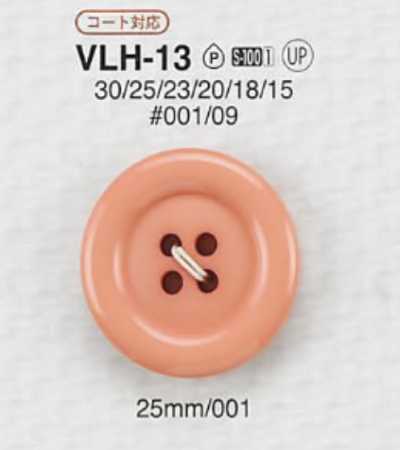 VLH13 聚酯树脂制 表面四孔纽扣
