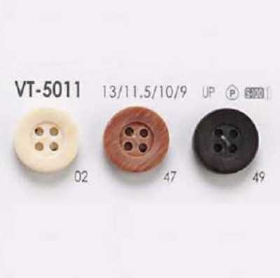 VT5011 聚酯纤维树脂制 正面四孔纽扣