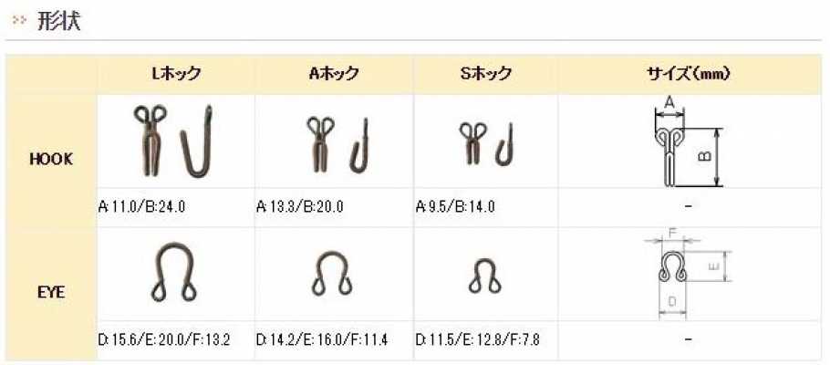 ファインホック 精致扣件