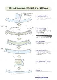 ZT3504CB 【特价】腰衬带弹力曲线[衬布] 东海Thermo 更多图片