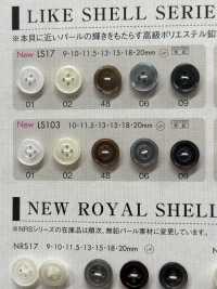 LS103 4孔塑胶纽扣 Osaka Plastic Industries（DAIYA BUTTON） 更多图片