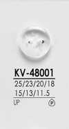 KV48001 黑色&染色用 衬衫纽扣