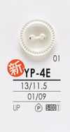 YP4E 黑色&染色衬衫纽扣