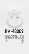 KV48009 两孔简约聚酯纤维纽扣