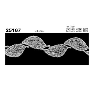 25167 细幅化学蕾丝
