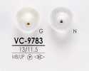 VC9783 染色用 仿贝壳 针卷纽扣